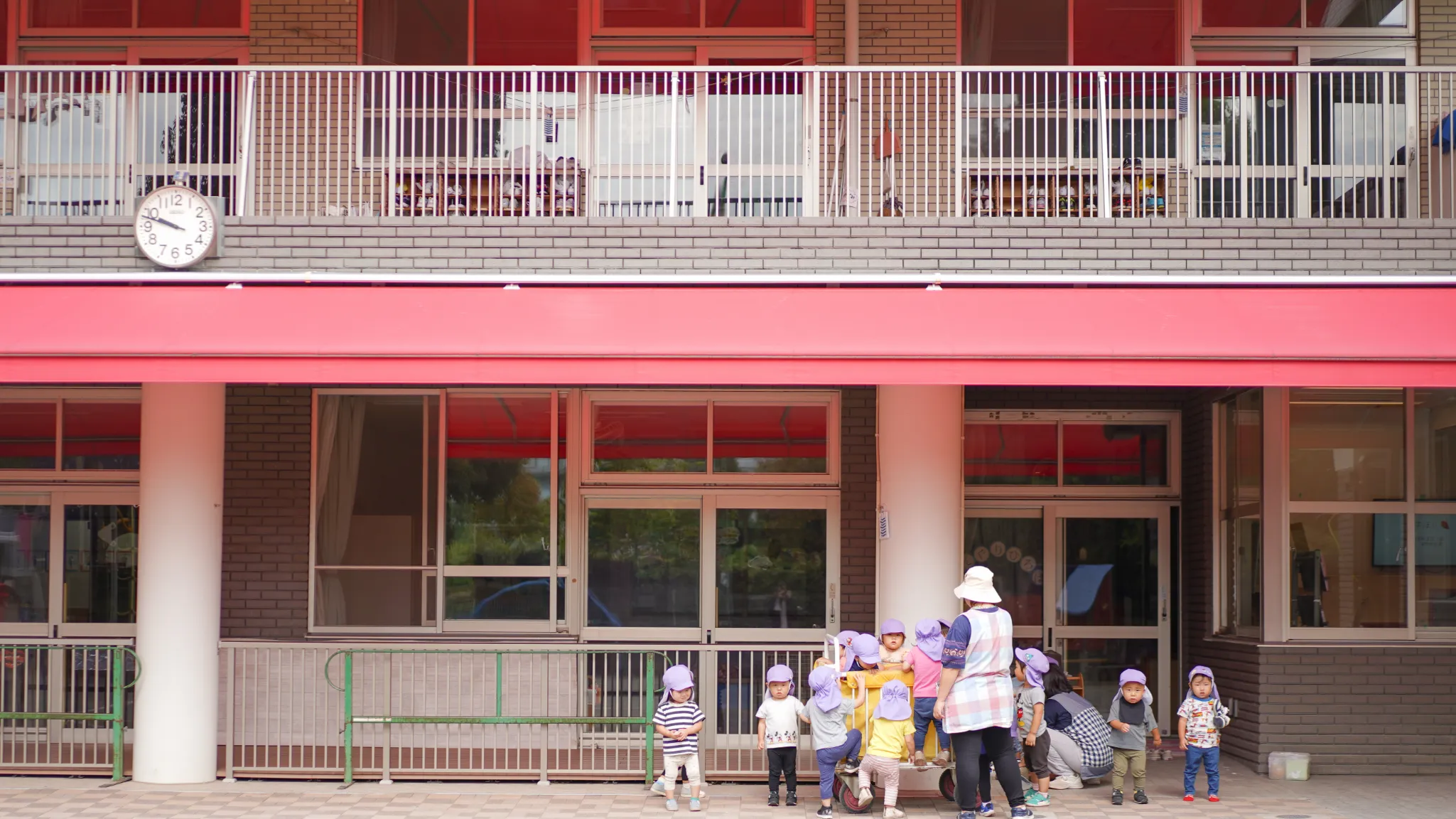 保育園の子どもたち